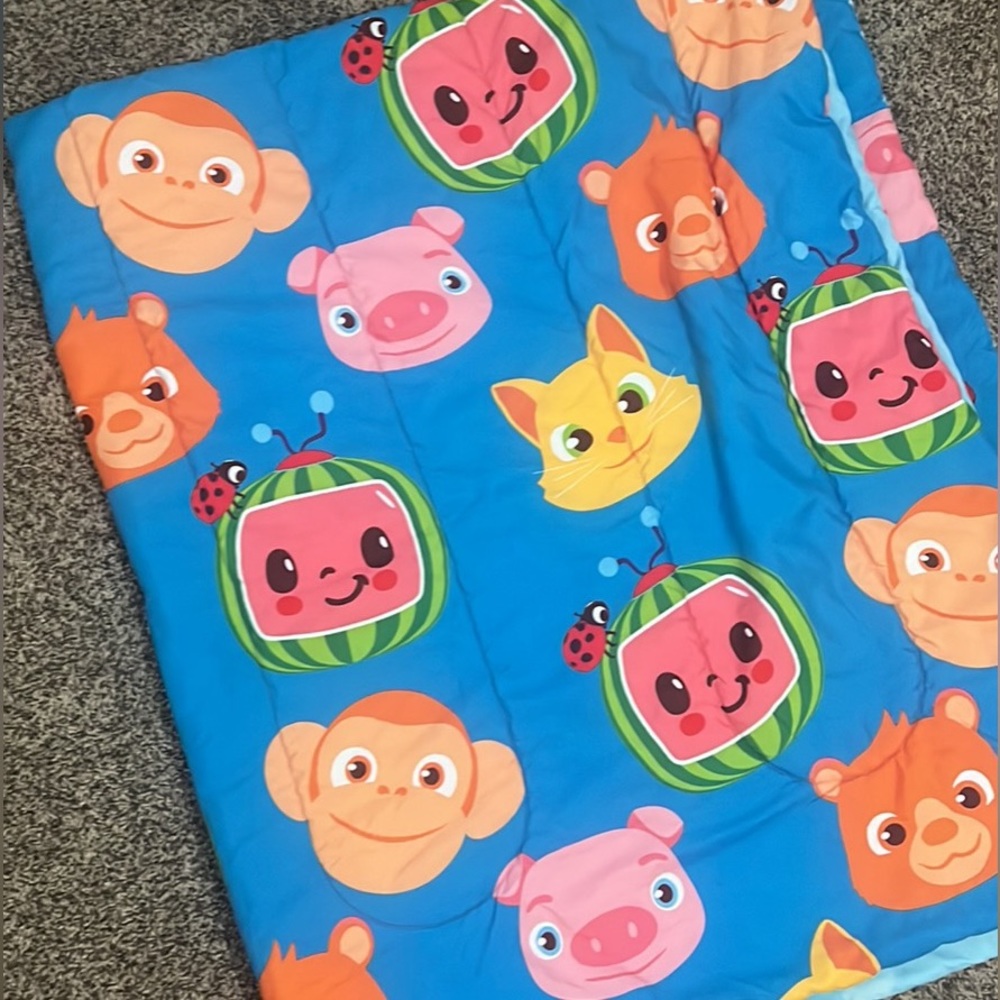 Cocomelon full size comforter set with 2 pillowcases